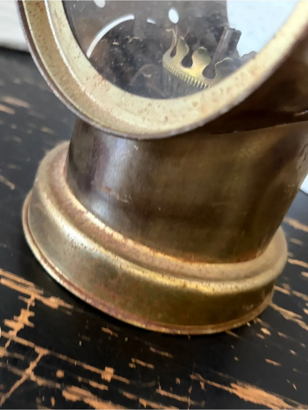 Brass Vintage DIETZ ORIENT MOTOR LAMP